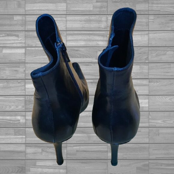 CAVALLINI Black Leather Ankle Boots - Made in Italy (NWOT) - Picture 4 of 7